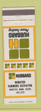 Matchbook Cover - Hubbard Feeds Winsted Farmers Elevator MN