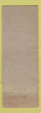Matchbook Cover - Underground Bar Wilkinsburg PA