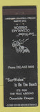 Matchbook Cover - Surftides Ocean Lake OR