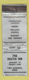 Matchbook Cover - Rustic Inn Two Harbors MN WEAR