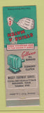 Matchbook Cover - Gilbarco Oil Burners Harlingen TX Massey WEAR