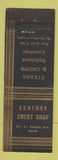Matchbook Cover - Century Sweet Shop