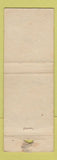 Matchbook Cover - Rainbow Restaurant Pittsfield IL POOR STRIKER