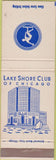 Matchbook Cover - Lake Shore Club of Chicago IL