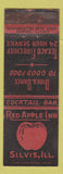 Matchbook Cover - Red Apple Inn Silvis IL