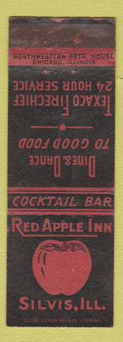 Matchbook Cover - Red Apple Inn Silvis IL