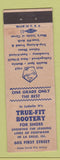 Matchbook Cover - True Fit Bootery La Salle IL