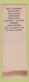 Matchbook Cover - True Fit Bootery La Salle IL