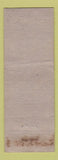 Matchbook Cover - Monarch Laundry Peru IL