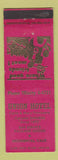 Matchbook Cover - Union Hotel Occidental CA