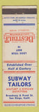Matchbook Cover - Subway Tailors San Diego CA Military Uniforms WEAR