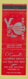 Matchbook Cover - O'Connell's Catering Chicago IL