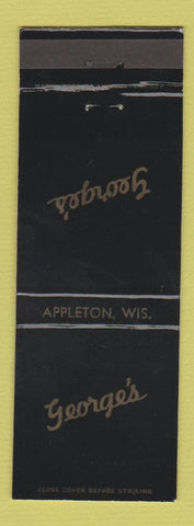Matchbook Cover - George's Appleton WI