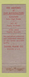 Matchbook Cover - Celebridad Cigars Daniel Frank Boston MA