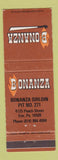 Matchbook Cover - Bonanza Sirloin Restaurant Erie PA WEAR