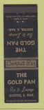 Matchbook Cover - The Gold Pan Custer SD bar