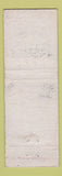 Matchbook Cover - Caesar's Wind Gap Diner Windgap PA WEAR BLACK