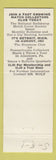 Matchbook Cover - Charles Wolf Match Collector Philadelphia PA pinup