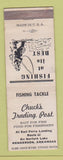 Matchbook Cover - Chuck's Trading Post Henderson AR