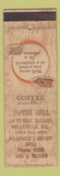 Matchbook Cover - Capitol Grill Belleville IL