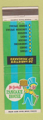 Matchbook Cover - Mr Perky's Pancake House