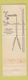 Matchbook Cover - Hinkley's El Encanto Azusa CA