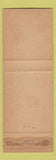 Matchbook Cover - Ideal Sheet Metal Works Phoenix AZ WEAR