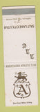 Matchbook Cover - Ambassador Athletic Club Salt Lake City UT WEAR
