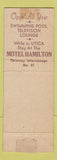 Matchbook Cover - Sk Top Motel Kingston NY