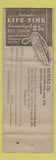 Matchbook Cover - Miles 66 Cafe Le Mars IA STAMPED WEAR