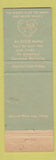 Matchbook Cover - Elgin Watches Keystone Jewelers Ocala FL
