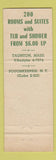 Matchbook Cover - Dutchess Bar Restaurant Herring Run Taunton MA Poughkeepsie NY
