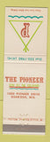 Matchbook Cover - The Pioneer Oshkosh WI