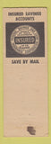 Matchbook Cover - Mutual Federal Savings Washington DC
