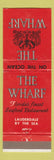 Matchbook Cover - The Wharf Fort Lauderdale FL