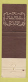 Matchbook Cover - Swally's Los Angeles CA