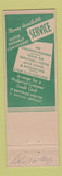 Matchbook Cover - Liberty Loan Buffalo NY