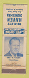 Matchbook Cover - Geo Haven Councilman Election WORN