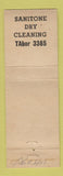 Matchbook Cover - City Elite Laundry Denver Colorado
