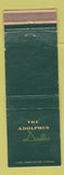 Matchbook Cover - Adolphus Hotel Dallas TX