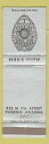 Matchbook Cover - Armored Motor Service Phoenix AZ