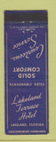 Matchbook Cover - Lakeland Terrace Hotel FL