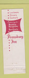 Matchbook Cover - Hotel Coleman Lewiston PA