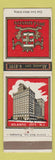 Matchbook Cover - The Madison Hotel Atlantic City NJ
