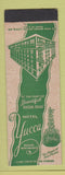 Matchbook Cover - Hotel Yucca Raton NM