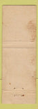Matchbook Cover - Monarch BOAC Airline UK England WEAR