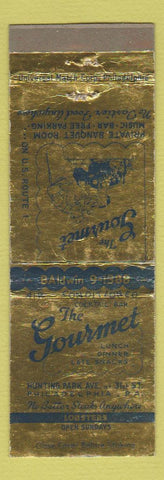 Matchbook Cover - The Gourmet Restaurant Philadelphia PA WEAR