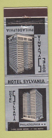 Matchbook Cover - Hotel Sylvania Philadelphia PA