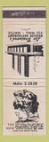 Matchbook Cover - The New Grove Les Brainard's Restaurant Seattle WA