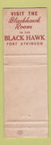 Matchbook Cover - Capital Hotel Black Hawk Fort Atkinson Madison WY WEAR